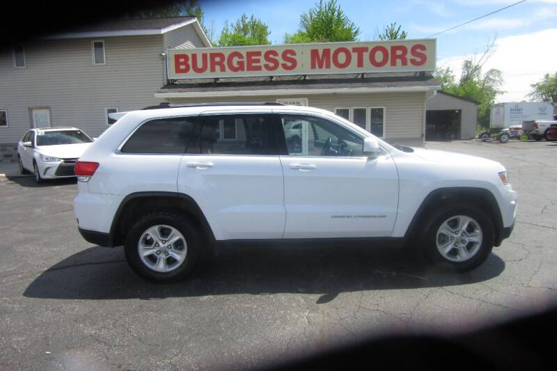 2016 Jeep Grand Cherokee for sale at Burgess Motors Inc in Michigan City IN
