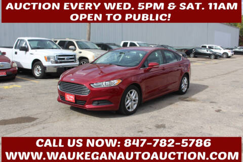 2014 Ford Fusion for sale at Waukegan Auto Auction in Waukegan IL