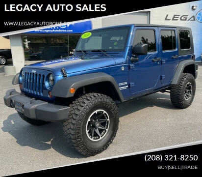 Jeep Wrangler For Sale In Boise Id Legacy Auto Sales