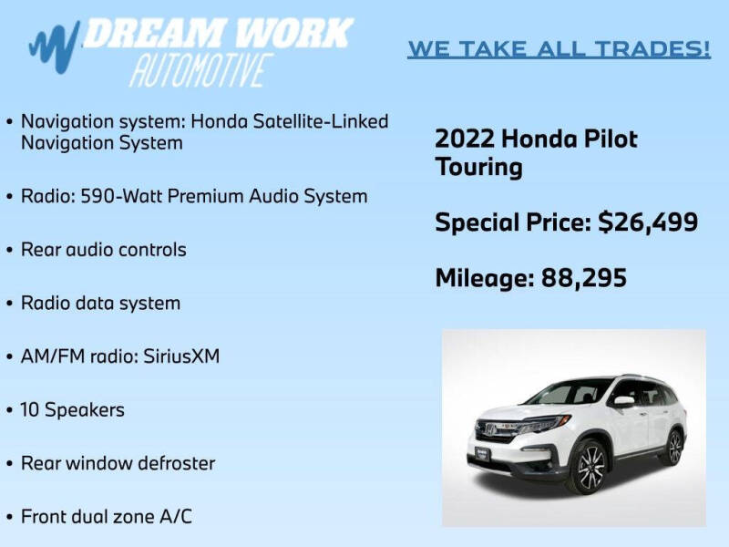 2022 Honda Pilot Touring