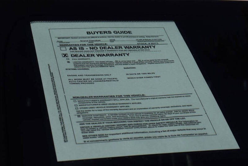 2020 Jeep Grand Cherokee Limited