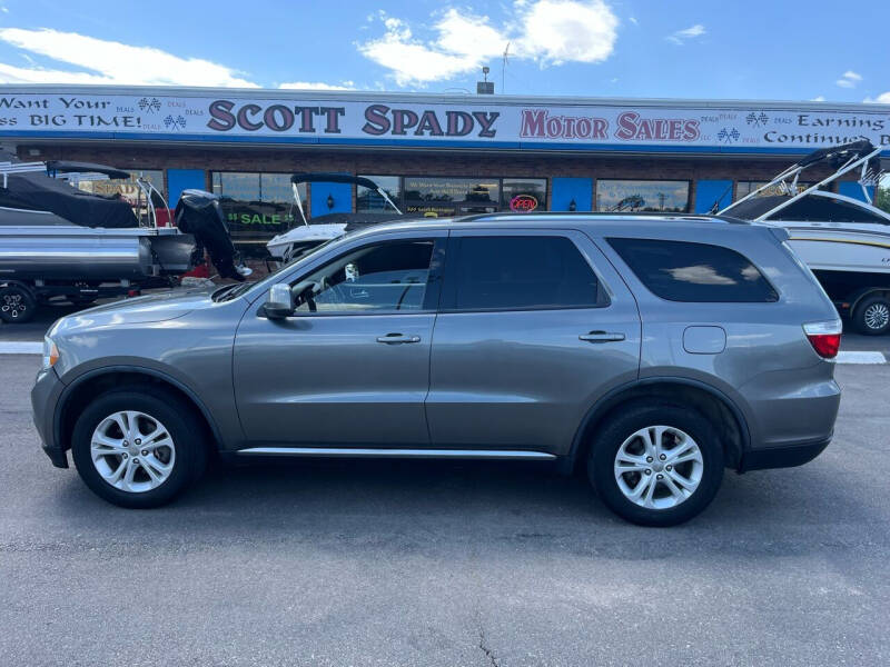 2012 Dodge Durango for sale at Scott Spady Motor Sales LLC in Hastings NE