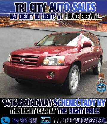 2007 Toyota Highlander for sale at Tri City Auto Sales in Schenectady NY