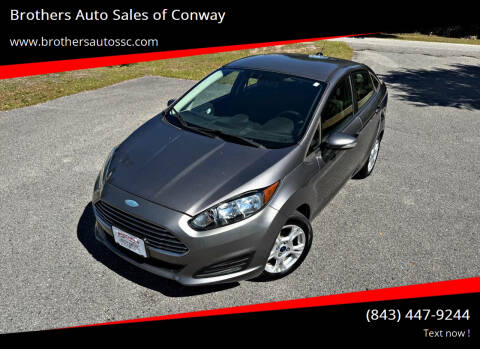 2014 Ford Fiesta for sale at Brothers Auto Sales of Conway in Conway SC