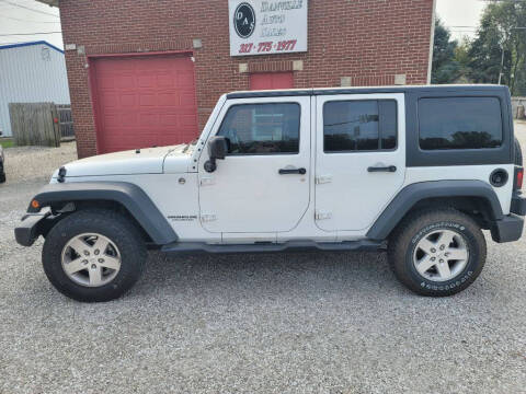 2015 Jeep Wrangler Unlimited for sale at DANVILLE AUTO SALES in Danville IN