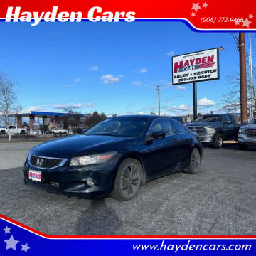 2008 Honda Accord for sale at Hayden Cars in Coeur D Alene ID