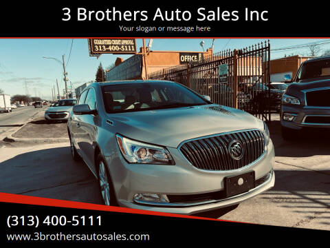 2015 Buick LaCrosse for sale at 3 Brothers Auto Sales Inc in Detroit MI