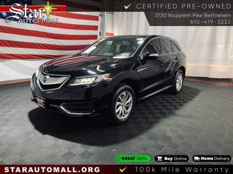 2018 Acura RDX for sale at Star Auto Mall in Bethlehem PA