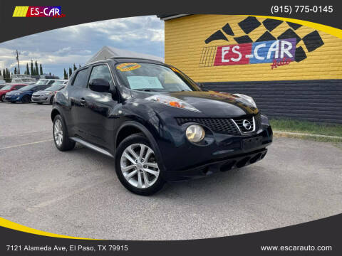 2012 Nissan JUKE for sale at Escar Auto - 9809 Montana Ave Lot in El Paso TX