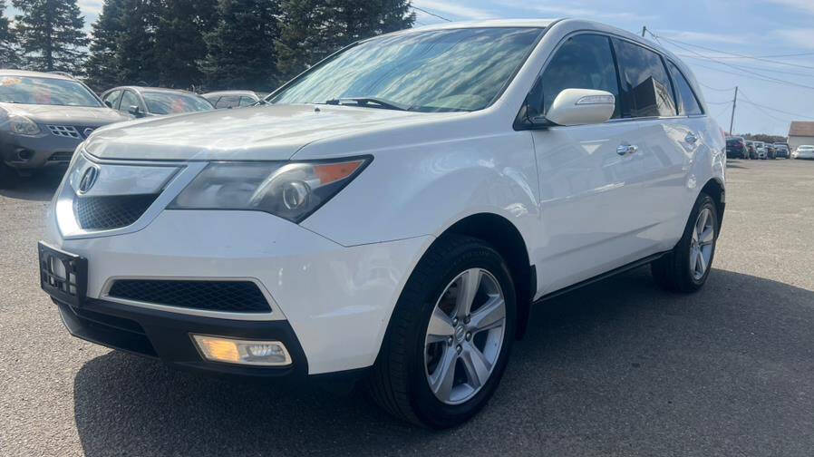 White 2012 Acura MDX SH-AWD w/Tech SH-AWD 4dr SUV w/Technology Package 2