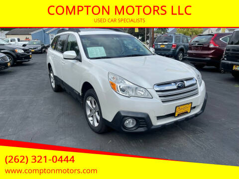 2013 Subaru Outback for sale at COMPTON MOTORS LLC in Sturtevant WI
