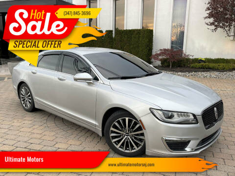 2018 Lincoln MKZ for sale at Ultimate Motors in Port Monmouth NJ