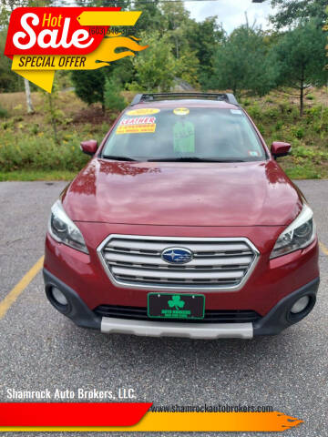 2015 Subaru Outback for sale at Shamrock Auto Brokers, LLC in Belmont NH