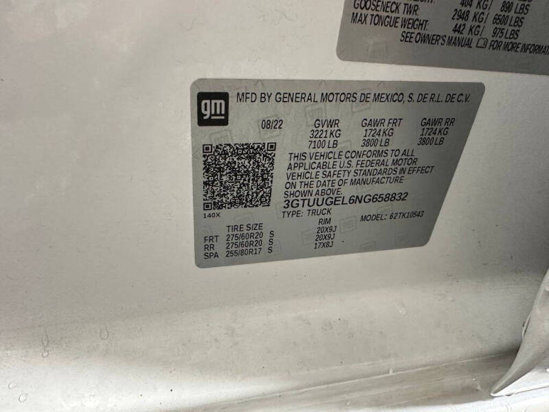 2022 GMC Sierra 1500
