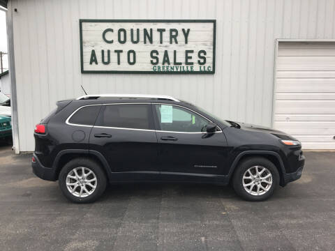 2015 Jeep Cherokee for sale at COUNTRY AUTO SALES LLC in Greenville OH