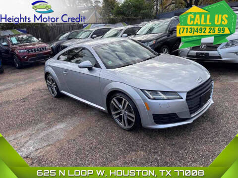 2016 Audi TT for sale at Heights Motor Credit in Houston TX