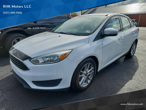2015 Ford Focus for sale at RHK Motors LLC in West Union OH