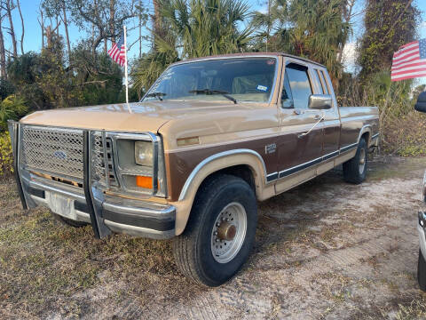 1985 Ford F-250 for sale at Coral Ridge Truck & Auto, Inc. in Port Charlotte FL