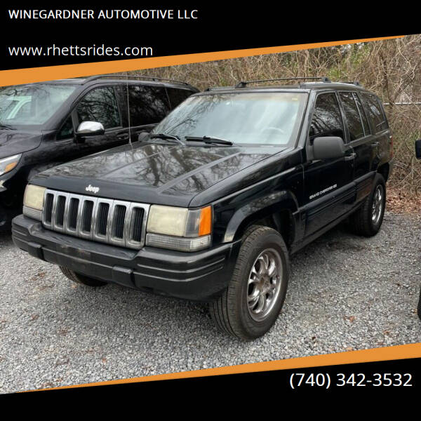 1998 Jeep Grand Cherokee for sale at WINEGARDNER AUTOMOTIVE LLC in New Lexington OH