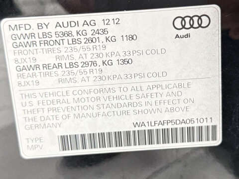 2013 Audi Q5 2.0T quattro Premium Plus