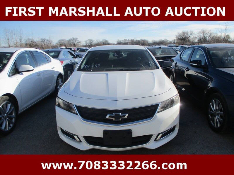 2016 Chevrolet Impala for sale at First Marshall Auto Auction in Harvey IL