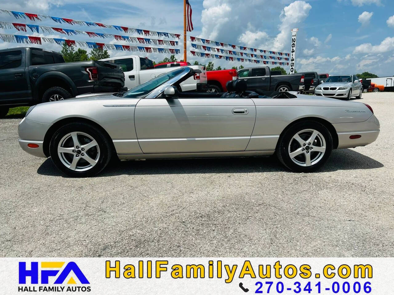 Silver 2005 Ford Thunderbird Deluxe Convertible Deluxe 2dr Convertible 2