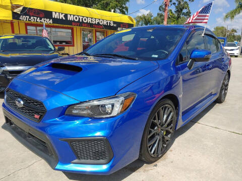 2019 Subaru WRX for sale at MK Motorsports LLC. in Orlando FL