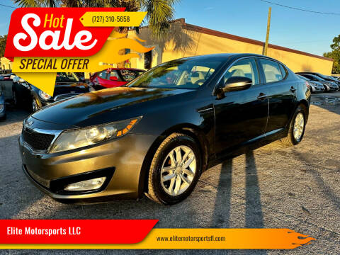 2013 Kia Optima for sale at Elite Motorsports LLC in Saint Petersburg FL