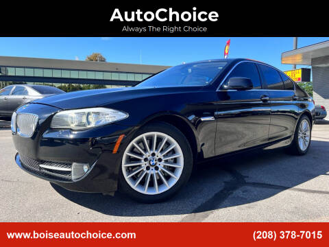 2013 BMW 5 Series for sale at AutoChoice in Boise ID