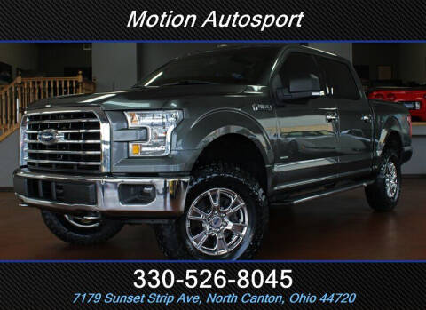 2017 Ford F-150 for sale at Motion Auto Sport in North Canton OH