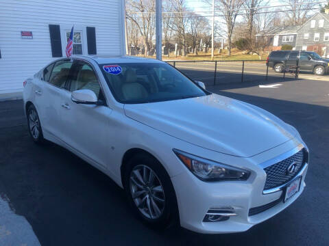 2014 Infiniti Q50 for sale at 5 Corner Auto Sales Inc. in Brockton MA