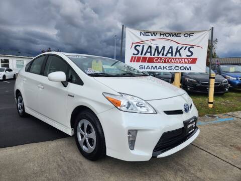 2012 Toyota Prius for sale at Siamak's Car Company llc in Woodburn OR