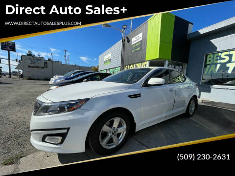 2015 Kia Optima for sale at Direct Auto Sales+ in Spokane Valley WA