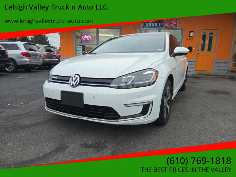 2017 Volkswagen e-Golf for sale at Lehigh Valley Truck n Auto LLC. in Schnecksville PA