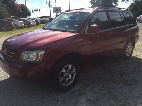 2006 Toyota Highlander for sale at Deme Motors in Raleigh NC