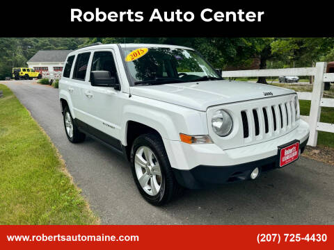 2015 Jeep Patriot for sale at Roberts Auto Center in Bowdoinham ME