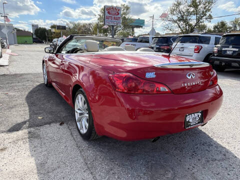 2013 Infiniti G37 Convertible