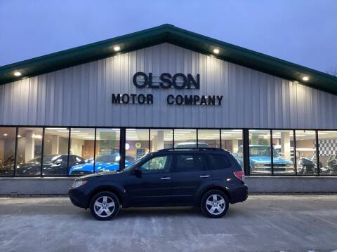 2010 Subaru Forester for sale at Olson Motor Company in Morris MN