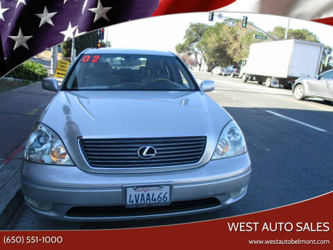 2002 Lexus LS 430 for sale at West Auto Sales in Belmont CA