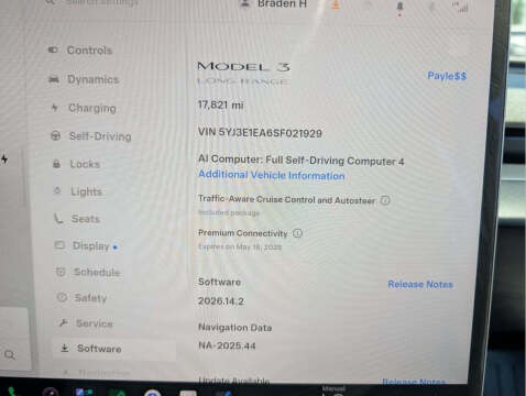 2025 Tesla Model 3 Long Range