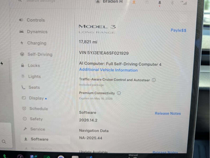 2025 Tesla Model 3 Long Range