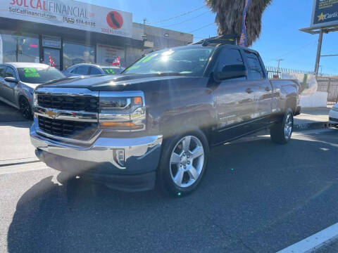 2016 Chevrolet Silverado 1500 for sale at Sol Cal Financial Corp in Whittier CA