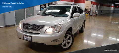 2007 Lexus RX 350 for sale at RAJ Auto Repair & Sales in San Jose CA