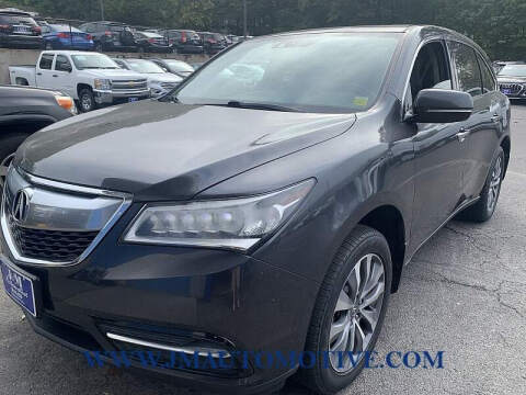 2015 Acura MDX for sale at J & M Automotive in Naugatuck CT