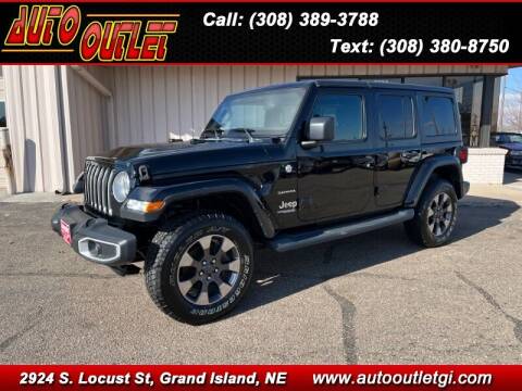 2018 Jeep Wrangler Unlimited for sale at Auto Outlet in Grand Island NE
