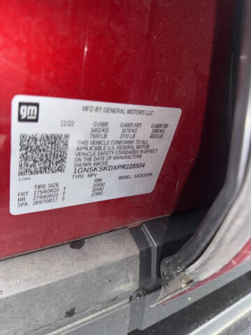 2023 Chevrolet Tahoe Premier