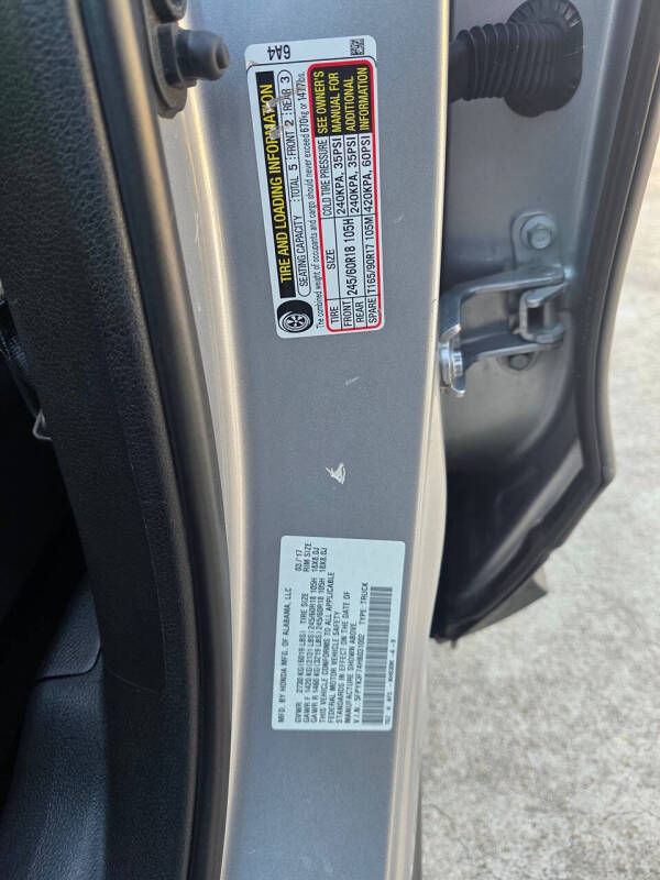 2017 Honda Ridgeline RTL-E