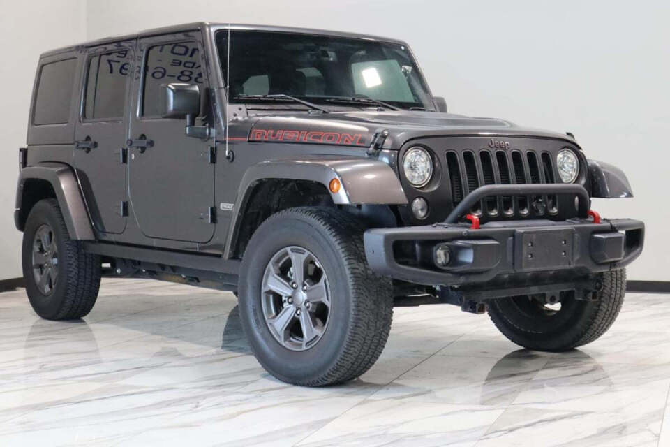 2017 Jeep Wrangler Unlimited for sale at IMD MOTORS, INC in Dallas, TX