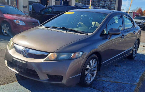 2009 Honda Civic for sale at CV AUTO CARE in Brockton MA