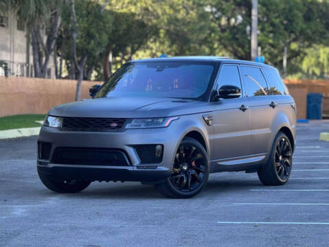 2019 Land Rover Range Rover Sport for sale at Palermo Motors in Hollywood FL